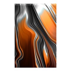 Fractal Structure Mathematics Shower Curtain 48  X 72  (small) 