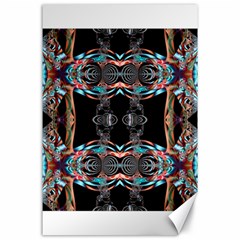 Fractal Math Design Backdrop Canvas 24  X 36 