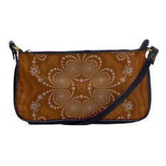 Fractal Pattern Decoration Abstract Shoulder Clutch Bags by Sapixe