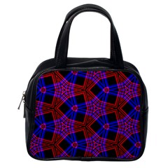 Pattern Abstract Wallpaper Art Classic Handbags (one Side)