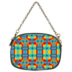 Pop Art Abstract Design Pattern Chain Purses (one Side)  by Sapixe