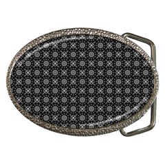 Kaleidoscope Seamless Pattern Belt Buckles