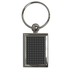 Kaleidoscope Seamless Pattern Key Chains (Rectangle) 