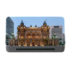 Municipal Theatre Of Sao Paulo Brazil Memory Card Reader With Cf by Sapixe