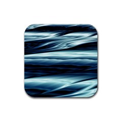 Texture Fractal Frax Hd Mathematics Rubber Coaster (square)  by Sapixe