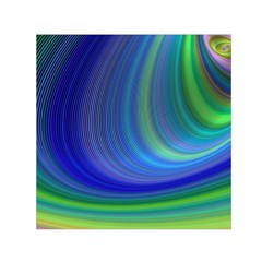 Space Design Abstract Sky Storm Small Satin Scarf (square) by Sapixe