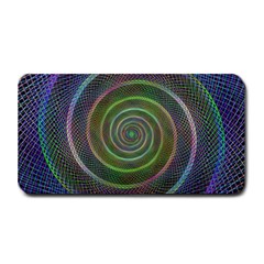 Spiral Fractal Digital Modern Medium Bar Mats