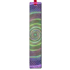 Spiral Fractal Digital Modern Large Book Marks