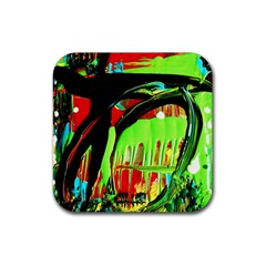 Quiet Place Rubber Coaster (Square) 