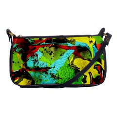 Yellow Dolphins   Blue Lagoon 6 Shoulder Clutch Bags by bestdesignintheworld