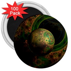 Tiktok s Four-dimensional Steampunk Time Contraption 3  Magnets (100 Pack) by jayaprime