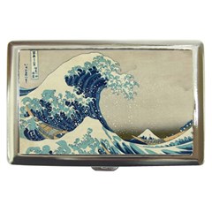 The Classic Japanese Great Wave Off Kanagawa By Hokusai Cigarette Money Cases by PodArtist