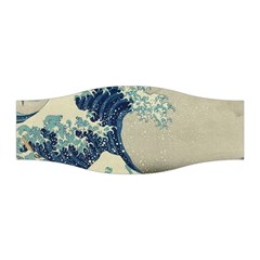 The Classic Japanese Great Wave Off Kanagawa By Hokusai Stretchable Headband by PodArtist