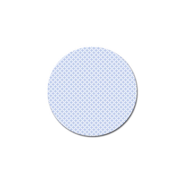 Alice Blue Quatrefoil in an English Country Garden Golf Ball Marker (4 pack)