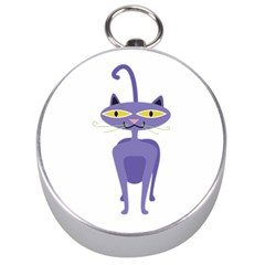 Cat Clipart Animal Cartoon Pet Silver Compasses