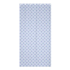 Alice Blue Hearts In An English Country Garden Shower Curtain 36  X 72  (stall)  by PodArtist