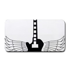 Guitar Abstract Wings Silhouette Medium Bar Mats