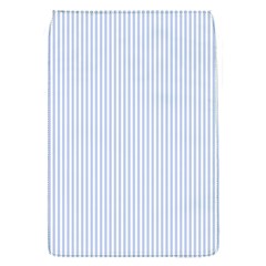 Alice Blue Pinstripe In An English Country Garden Flap Covers (s)  by PodArtist