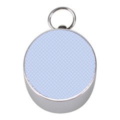 Alice Blue Mini Footpath In English Country Garden  Mini Silver Compasses by PodArtist