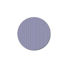 Usa Flag Blue And White Stripes Golf Ball Marker (4 Pack) by PodArtist