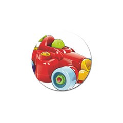 Car Vehicle Racing Car Formula Golf Ball Marker (4 Pack) by Sapixe