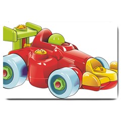 Car Vehicle Racing Car Formula Large Doormat  by Sapixe