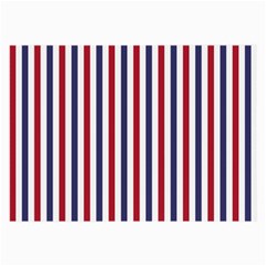 Usa Flag Red White And Flag Blue Wide Stripes Large Glasses Cloth (2-side)