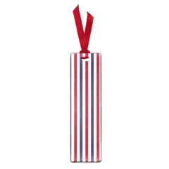 Usa Flag Red White And Flag Blue Wide Stripes Small Book Marks by PodArtist