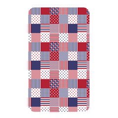 Usa Americana Patchwork Red White & Blue Quilt Memory Card Reader by PodArtist