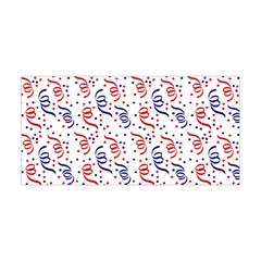 Red White and Blue USA/UK/France Colored Party Streamers Yoga Headband