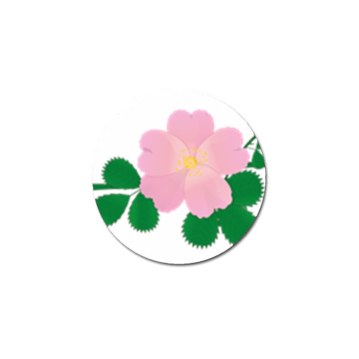 Rose Flower Briar Pink Flowers Golf Ball Marker (10 pack)