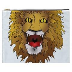 Lion Animal Roar Lion S Mane Comic Cosmetic Bag (xxxl)  by Sapixe