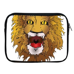 Lion Animal Roar Lion S Mane Comic Apple Ipad 2/3/4 Zipper Cases by Sapixe