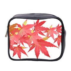 Leaves Maple Branch Autumn Fall Mini Toiletries Bag 2-side