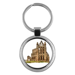 Ruin Monastery Abbey Gothic Whitby Key Chains (round) 