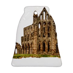 Ruin Monastery Abbey Gothic Whitby Ornament (bell) by Sapixe