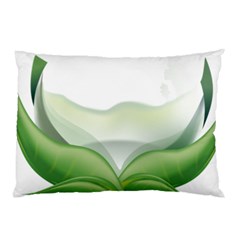 Pearl Drop Flower Plant Pillow Case (two Sides)