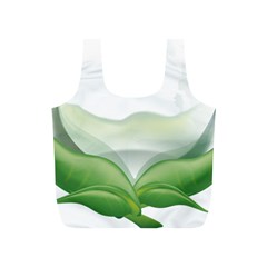 Pearl Drop Flower Plant Full Print Recycle Bags (s)  by Sapixe