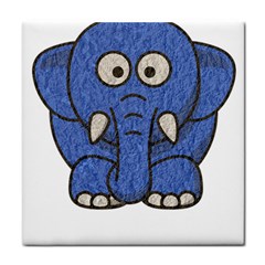 Elephant Animal Cartoon Elephants Face Towel by Sapixe