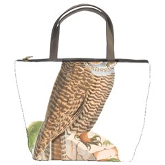 Bird Owl Animal Vintage Isolated Bucket Bags