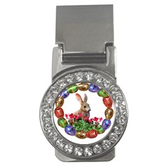 Easter Eggs Rabbit Celebration Money Clips (cz)  by Sapixe