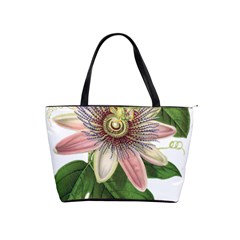 Passion Flower Flower Plant Blossom Shoulder Handbags