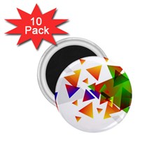 Abstract Pattern Background Design 1 75  Magnets (10 Pack) 