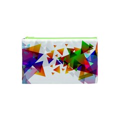 Abstract Pattern Background Design Cosmetic Bag (xs)