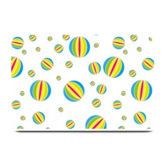 Balloon Ball District Colorful Plate Mats by Sapixe