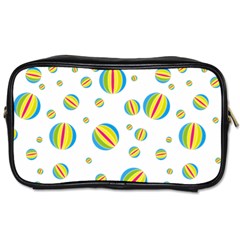 Balloon Ball District Colorful Toiletries Bags 2-side by Sapixe