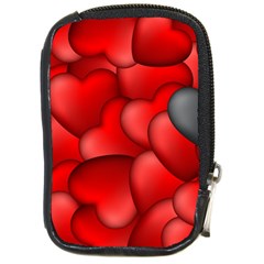 Form Love Pattern Background Compact Camera Cases by Sapixe
