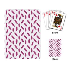 Cacao Fruits Pattern Playing Card by dflcprints