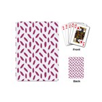 Cacao Fruits Pattern Playing Cards (Mini)  Back