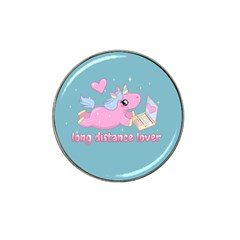 Long Distance Lover - Cute Unicorn Hat Clip Ball Marker